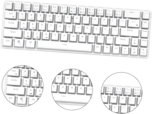 Alt view image 6 of 7 - Yardenfun High-Reliability Rk855 Keyboard 1000mah Battery 5-Device Pairing Mechanical