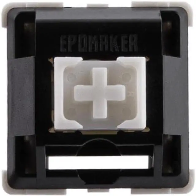 Alt view image 3 of 4 - 100 Pieces 5-Pin Linear Mechanical Keyboard Switches 40gf Pre-lubed with Stem MX Style Keycaps