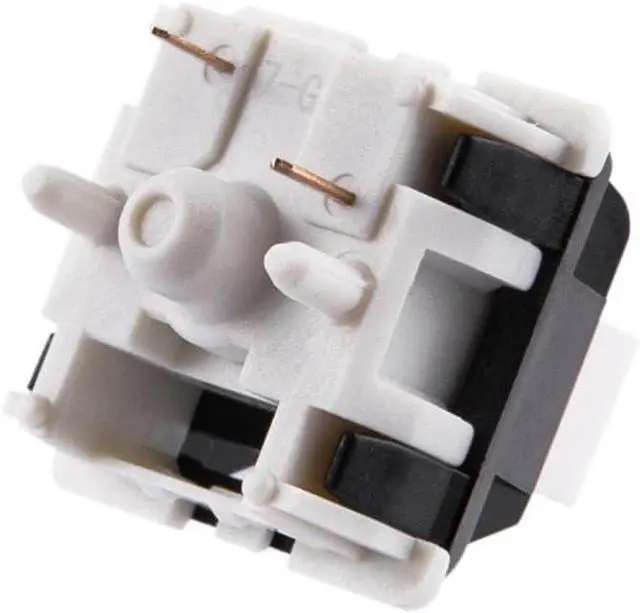 Alt view image 4 of 4 - 100 Pieces 5-Pin Linear Mechanical Keyboard Switches 40gf Pre-lubed with Stem MX Style Keycaps