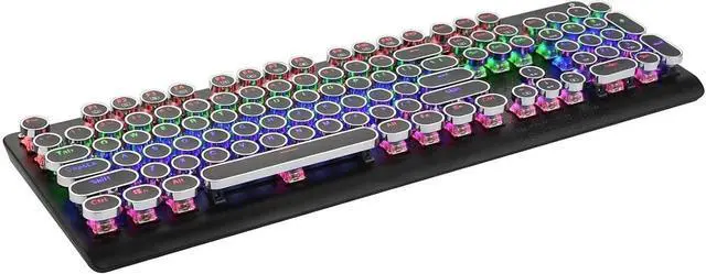 Alt view image 3 of 7 - Gaming Keyboard and Mouse, Wired Gaming Mechanical Keyboard 104keys Anti-ghosting Backlit LED for Gamer Laptop Computer