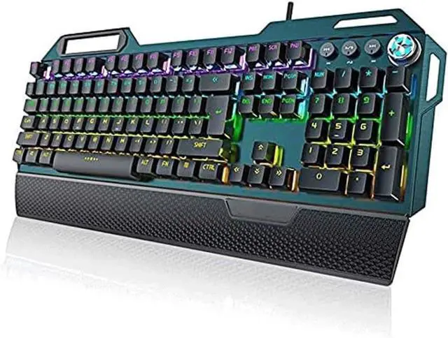 Main image of Gaming Keyboard  IP42 Dust and Water Resistance Programmable  Dedicated Media Keys - Detachable Palm Rest Included