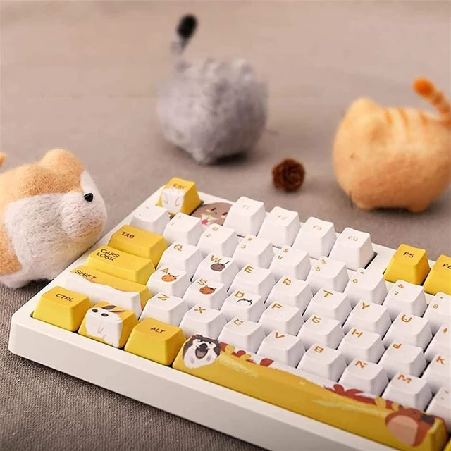 Gaming Keyboard, Wired Mechanical Keyboard, Compact Gaming Keyboard ...
