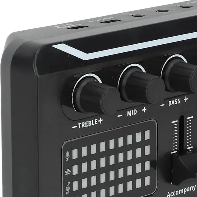 Alt view image 7 of 7 - Live Sound Card with DJ Mixer Effects & Voice Changer, Live Sound Card Audio Mixer, Sound Card for Live Streaming, 16 Special Effects Ambient Sounds, Professional Sound Mixer Board. (Set-A)