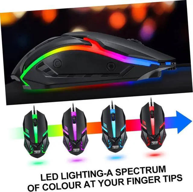 Alt view image 6 of 7 - DOITOOL Gaming Keyboard Mouse Set Led Backlit Large Mouse Pad Headset Ergonomic Design