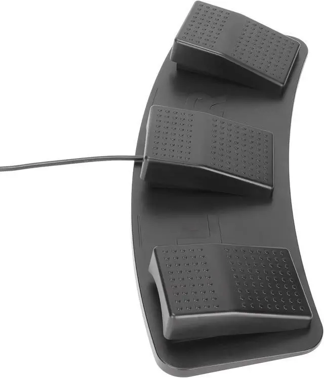 Alt view image 2 of 7 - Mtlavishness Computer Foot Pedals Foot Pedal 40.0×16.0×5.0 Usb Triple Foot Pedal Multifunctional Mechanical Foot Pedal For Playing Game Factory Testing Foot Pedals Ergonomic