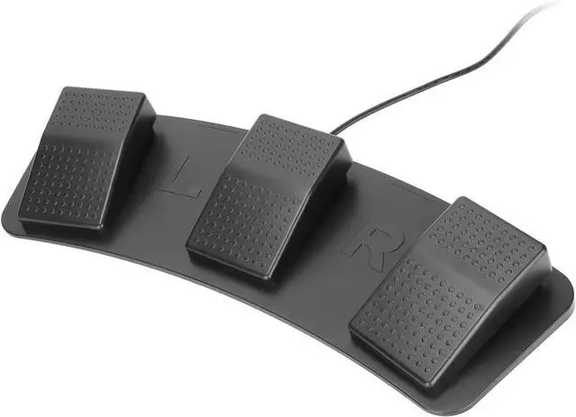 Alt view image 7 of 7 - Mtlavishness Computer Foot Pedals Foot Pedal 40.0×16.0×5.0 Usb Triple Foot Pedal Multifunctional Mechanical Foot Pedal For Playing Game Factory Testing Foot Pedals Ergonomic
