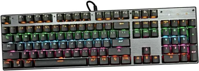 Main image of KONTONTY Gaming Mechanical Keyboard RGB Backlit Hot Swap Design Office Computer Keyboard Ergonomic Layout