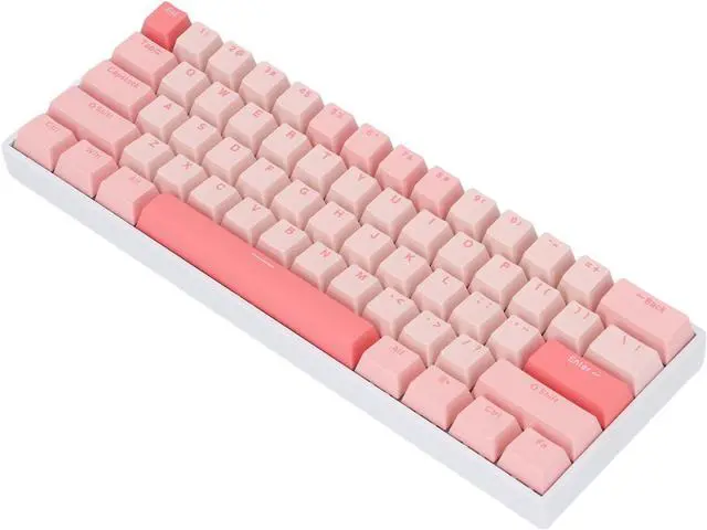 Alt view image 3 of 7 - TYTOGE 60% Mechanical Gaming Keyboard 61 Keys 2.4G 3.0 5.0 Type C Wired RGB Keyboard Blue Switch for for HarmonyOS for Android for iOS