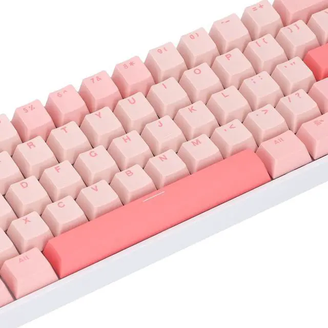 Alt view image 7 of 7 - TYTOGE 60% Mechanical Gaming Keyboard 61 Keys 2.4G 3.0 5.0 Type C Wired RGB Keyboard Blue Switch for for HarmonyOS for Android for iOS