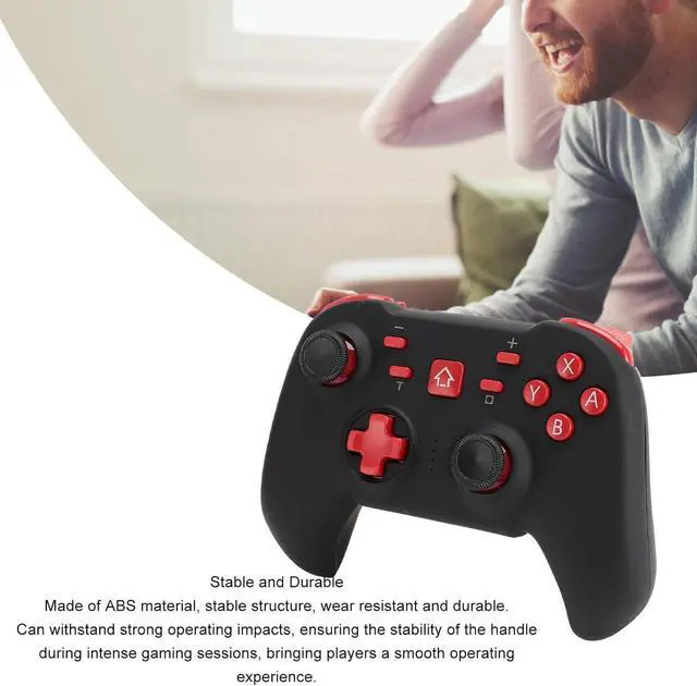 Alt view image 6 of 7 - 5.0 Game Controller, 6 Axes Wakeup Auto Vibration Rechargeable Gamepad with for