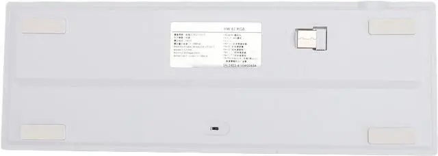 Alt view image 6 of 7 - 60% Gaming Mechanical Keyboard, Triple Mode BT5.0/2.4G Cordless/USB C Hot Swappable Mechanical Keyboard, Red Switch, 61 Key RGB Backlit Keyboard for 2000 ME XP