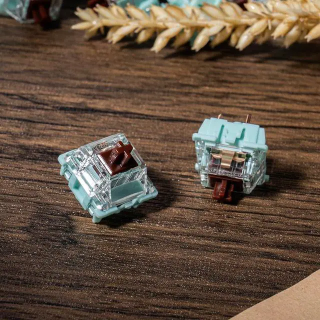 Alt view image 5 of 5 - DRAOZA Kutethy X GATERON JAED Series 3.0 Brown Switch,55gf Double Spring,3-Pin Pre Lubed RGB Tactile Switches for MX Gaming Mechanical Keyboard(108PCS,Brown)