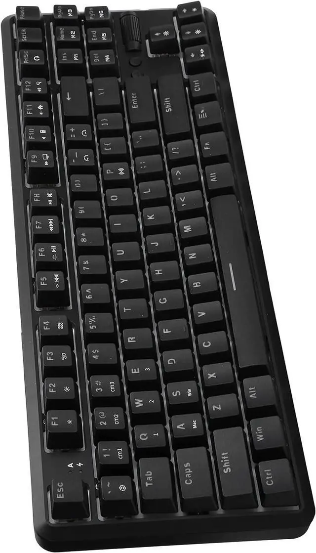 Main image of RGB Mechanical Keyboard, Wired Gaming Keyboard, 87 Key Keyboard, Support USB Wired and, Suitable for Gamers, Typists and Office Workers (Black)