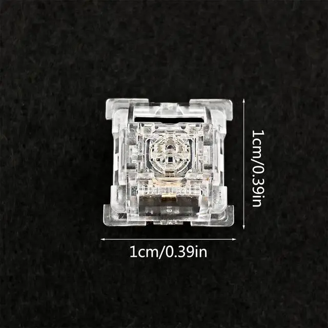 Alt view image 6 of 7 - Mllepjdh Silent/Clicky Switches Mechanical Keyboard Switch 3Pin Lube Gaming MX Switches Linear Switch 70/90/110 Set Mechanical Keyboard Switch Switches Lubed