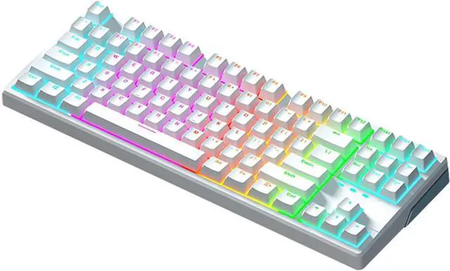 Alt view image 3 of 7 - BEIDUOYANG Mechanical Keyboard Hot Swap 87 Keys Gaming Keyboard PBT-Keycap Gasket Structure 11 Lights Switch- Switch Keyboard Computer PC Laptop Keyboard 87 Keys Mechanical Keyboard, Lavender