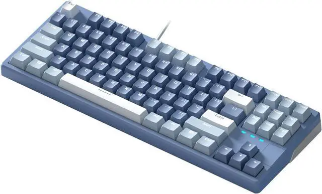 Alt view image 7 of 7 - BEIDUOYANG Mechanical Keyboard Hot Swap 87 Keys Gaming Keyboard PBT-Keycap Gasket Structure 11 Lights Switch- Switch Keyboard Computer PC Laptop Keyboard 87 Keys Mechanical Keyboard, Lavender