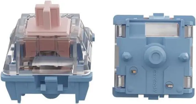 Main image of Glacier Gateron Melodic Clicky Pre-lubed 5-pin Switches Set for Mechanical Keyboard with Free Key Caps/Switches Puller Included (Clicky, 105 PCs)