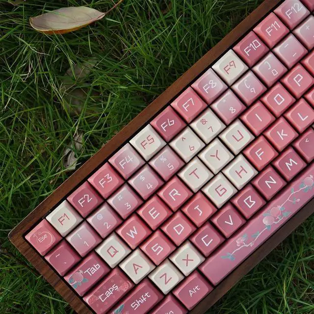 Alt view image 7 of 7 - key cap 127 keys key cap xda profile key cap sublimation key cap set for switch mechanical keyboard mechanical keyboard accessories professional gaming accessories
