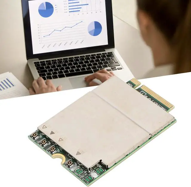 Alt view image 2 of 7 - 5G Network Module 5G Wireless Module T99W175 PCI Express M.2 for Laptops with LTE UMTS HSPA GPS Glonass BeiDou Galileo Support