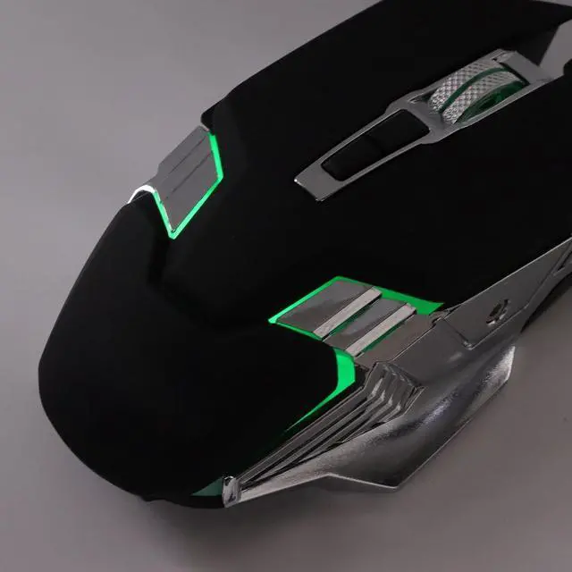 Alt view image 4 of 7 - Gaming Keyboard and Mouse Combo,RGB Backlit Rechargeable 2800mAh Battery Mechanical 104 Keys Keyboard,3200DPI Mice,for PC Gamer Desktop Computer