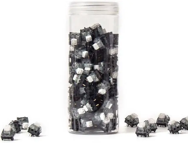 Main image of Kailh Box V2 Switch, White Clicky/Brown Tactile/Red Linear 5Pin MX Switch for Mechanical Keyboard (Color : White, Size : 70PCS)