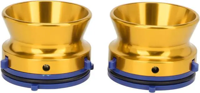 Alt view image 6 of 7 - 10 Inch Can Opener, Polished Aluminum Alloy Nab Hub Adapters for Reel Reel Recorder (Gold)