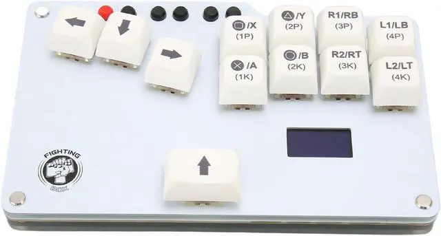 Alt view image 2 of 7 - for Fighting Box Keyboard Fightstick Stick Controller Cherry Multi Port Box for WASD Gp2040 for Ce