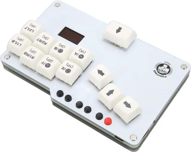 Alt view image 7 of 7 - for Fighting Box Keyboard Fightstick Stick Controller Cherry Multi Port Box for WASD Gp2040 for Ce