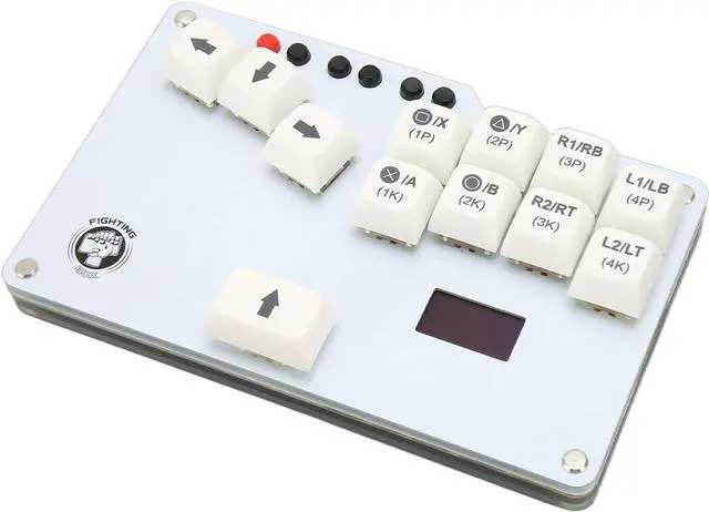 Alt view image 5 of 7 - Fightstick Glory - WASD Keyboard Controller, Cherry Box for Epic Battles - GP2040, Supported, RGB, Multi Port Excellence