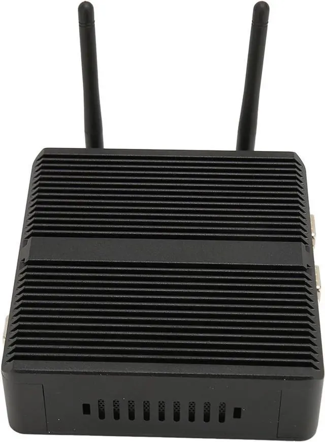 Alt view image 3 of 7 - Mini PC, High Low Temperature Resistant CPU J4125 Support 4K Fanless Industrial PC Heat Dissipation 100-240V Dual Gigabit LAN Ports for Industrial Equipment (CPU J4125+DDR4