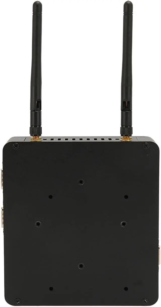 Alt view image 4 of 7 - Mini PC, High Low Temperature Resistant CPU J4125 Support 4K Fanless Industrial PC Heat Dissipation 100-240V Dual Gigabit LAN Ports for Industrial Equipment (CPU J4125+DDR4