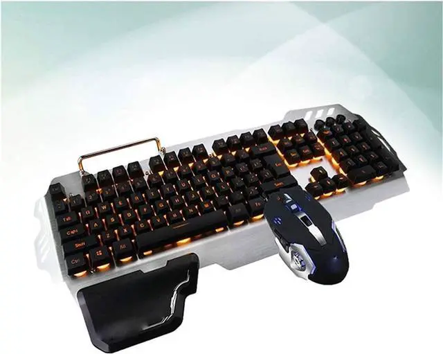 Alt view image 3 of 7 - Corsehild RGB Gaming Keyboard and Backlit Mouse and Headset Combo,USB Wired Backlit Keyboard,LED Gaming Keyboard Mouse Set,Headset with Microphone for Laptop PC Computer Game and Work