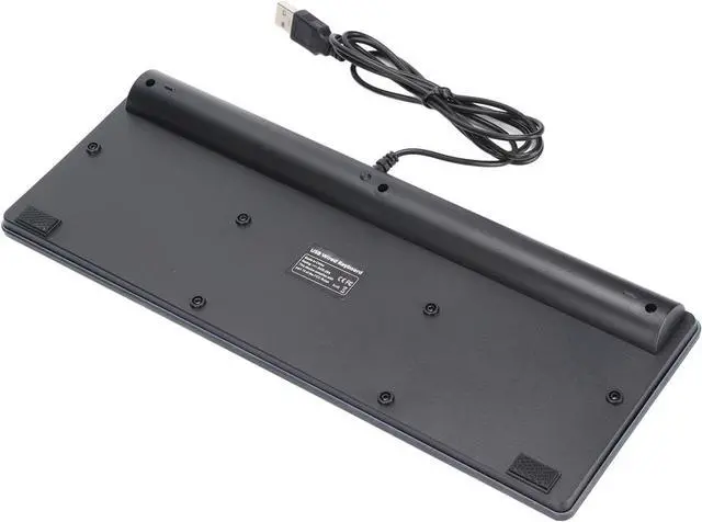 Alt view image 2 of 7 - FOPEAS Compact Gaming Keyboard  Wired 64 Key RGB Backlit Desktop Keyboard for Notebook Computer Accessories  Your Gaming Experience