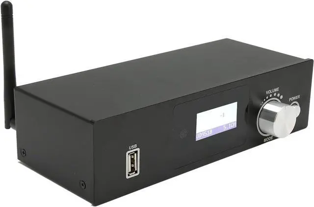 Main image of HD Multimedia Interface Sound Decoder, Sound Decoder 100-240V LCD Panel Display Metal 5.1 Analog Output System for HDCP 2.2 HDR for PC for TV (US Plug)