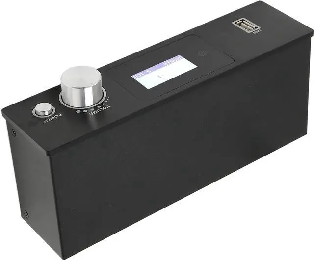 Alt view image 5 of 7 - HD Multimedia Interface Sound Decoder, Sound Decoder 100-240V LCD Panel Display Metal 5.1 Analog Output System for HDCP 2.2 HDR for PC for TV (US Plug)