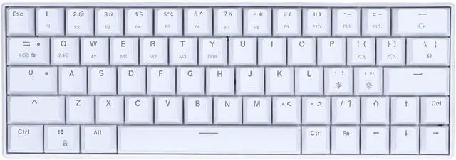 Alt view image 4 of 7 - Gaming Mechanical Keyboard, Small Portable Home Mechanical Keyboard for Office Gaming (Blue Switch)