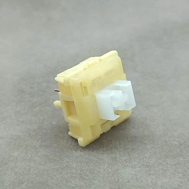 Alt view image 6 of 6 - Tecsee Mechanical Keyboard Silent Shaft Switch Lubricated, Silent Linear Low Profile Yellow Medium Switch for Tablet Notebook Desktop Computer Peripheral Keyboard(70PCS Linear)