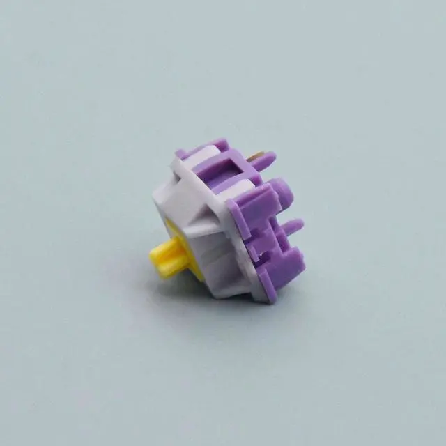 Alt view image 2 of 5 - KTT Hyacinth Switch, 5Pin 45g Linear Switch for Custom Gaming Mechanical Keyboard (Size : 110PCS)
