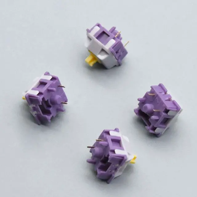 Alt view image 3 of 5 - KTT Hyacinth Switch, 5Pin 45g Linear Switch for Custom Gaming Mechanical Keyboard (Size : 110PCS)