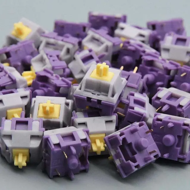 Alt view image 5 of 5 - KTT Hyacinth Switch, 5Pin 45g Linear Switch for Custom Gaming Mechanical Keyboard (Size : 110PCS)