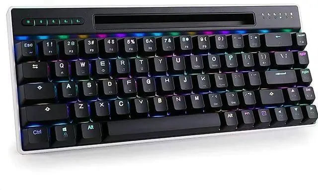 Main image of Feiyx RGB Gaming Keyboard RGB LED Backlit Illuminated 68 Key Silent Keyboard with for Windows & Mac PC Gamers