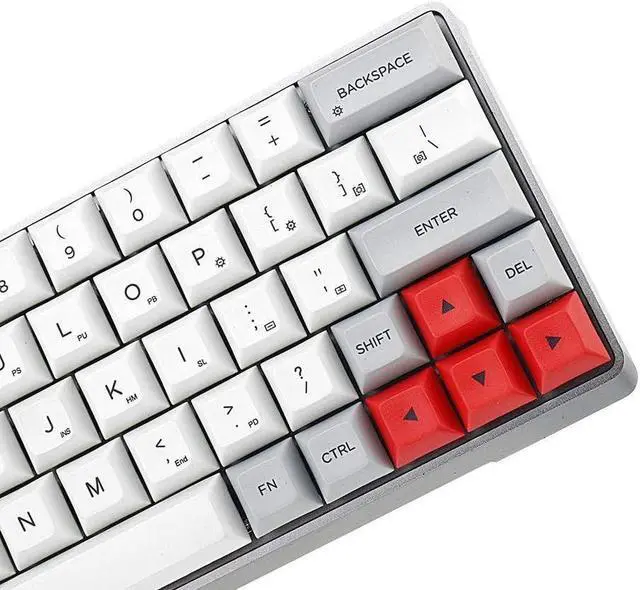 Alt view image 4 of 7 - KXA Mechanical Keyboard Swappable RGB Mechanical Keyboard Aluminum Alloy Case PBT Keycaps Gaming Keyboard for PC/Gamer, Typist (Color : White, Size : Brown Switch)