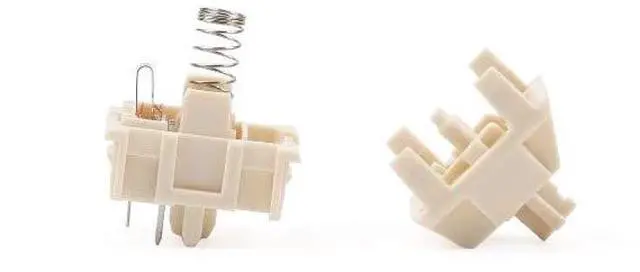 Alt view image 2 of 4 - KAILH Cream Speed Pro MX SMD 3 Pin RGB Switches for Backlit Mechanical Gaming Keyboard (75 pcs, Novelty Cream)