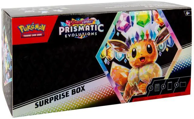 Main image of Pokemon TCG: Scarlet & Violet - Prismatic Evolutions Surprise Box