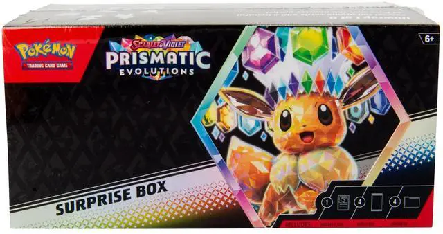 Alt view image 2 of 19 - Pokemon TCG: Scarlet & Violet - Prismatic Evolutions Surprise Box