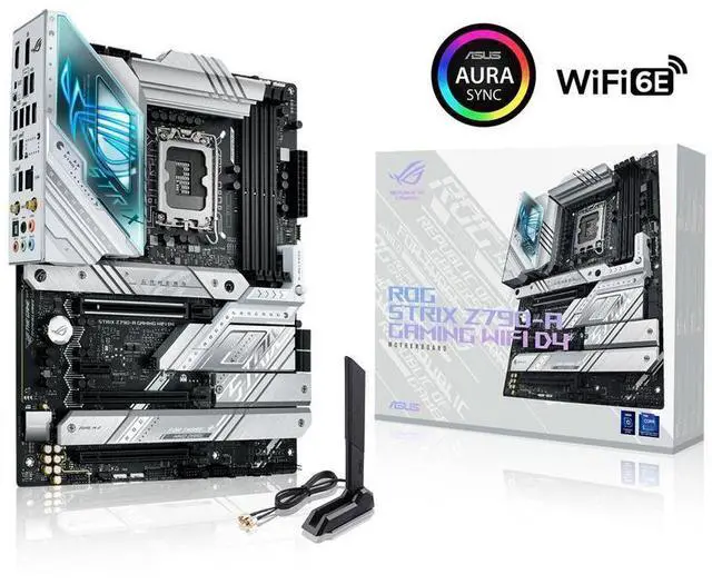Alt view image 6 of 8 - ASUS ROG STRIX z790-A Gaming Wifi D4 Intel LGA 1700 ATX Motherboard