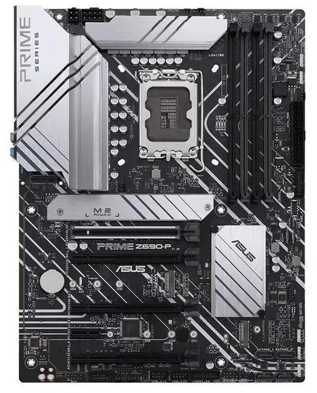 Alt view image 6 of 8 - ASUS PRIME Z690-P WIFI Intel Intel Z690 LGA ATX M.2 Desktop Motherboard A