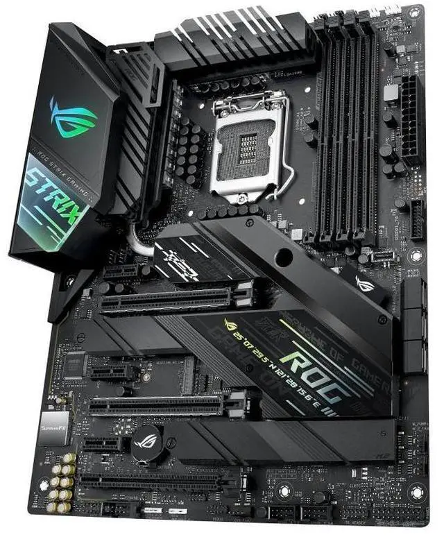Alt view image 6 of 7 - ASUS ROG STRIX Z490-F GAMING LGA 1200 DDR4 128GB ATX Motherboard
