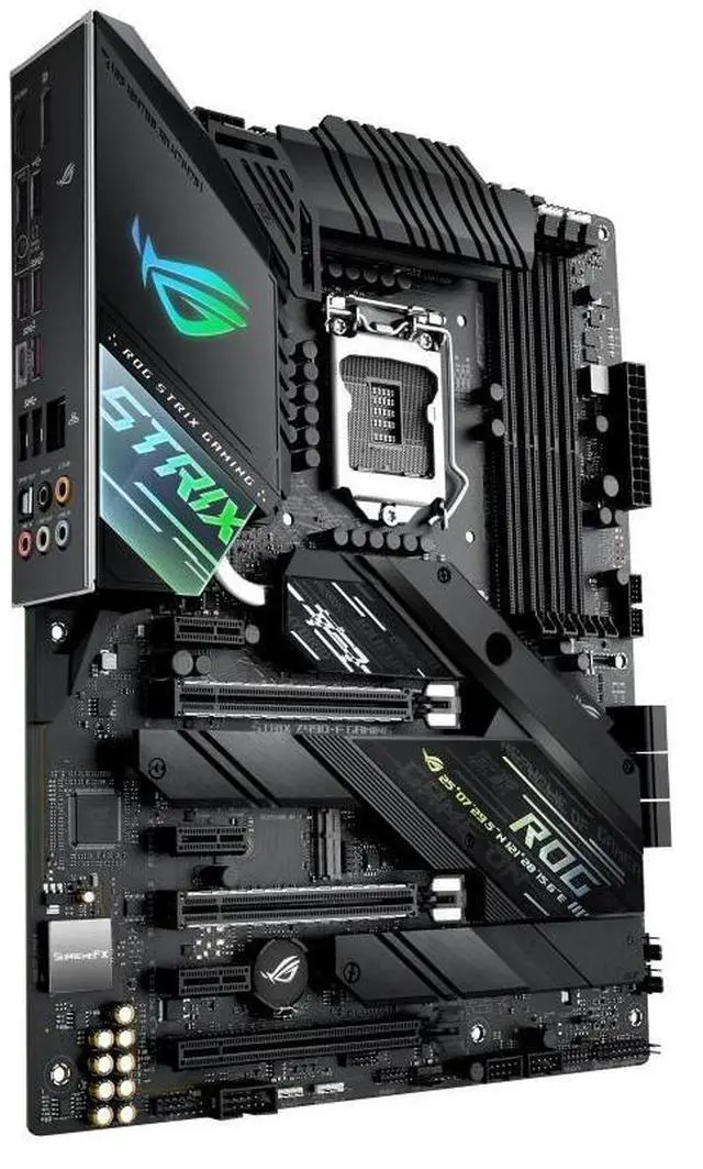 Alt view image 7 of 7 - ASUS ROG STRIX Z490-F GAMING LGA 1200 DDR4 128GB ATX Motherboard