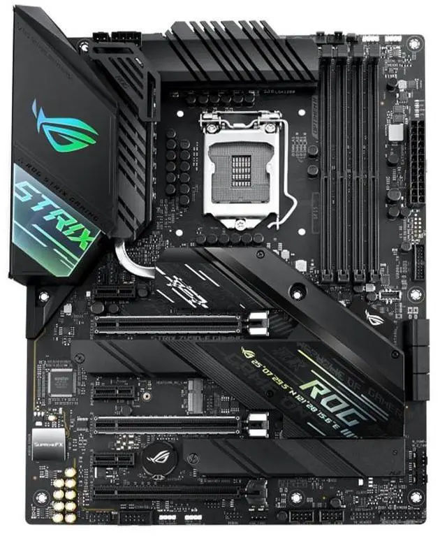 Alt view image 5 of 7 - ASUS ROG STRIX Z490-F GAMING LGA 1200 DDR4 128GB ATX Motherboard